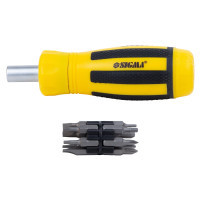 Set of screwdrivers Sigma with reverse c bits 12 pcs CrV (4001831)