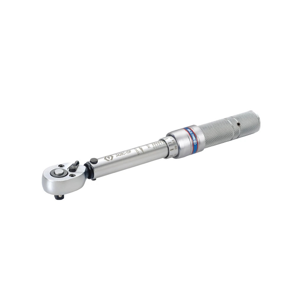 Ключ KING TONY динамометричний 1/4" тип міні, 5-25NM (3426C-2DF)