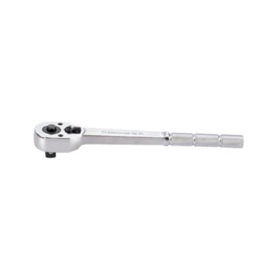 Тріскачка KING TONY 1/2" 250 мм рукоятка металева з накаткою (4771-10BR)