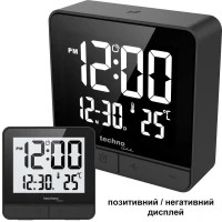 Настільний годинник Technoline WT375 Black (DAS302469)