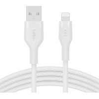 Дата кабель USB 2.0 AM to Lightning 2.0m White Belkin (CAA008BT2MWH)