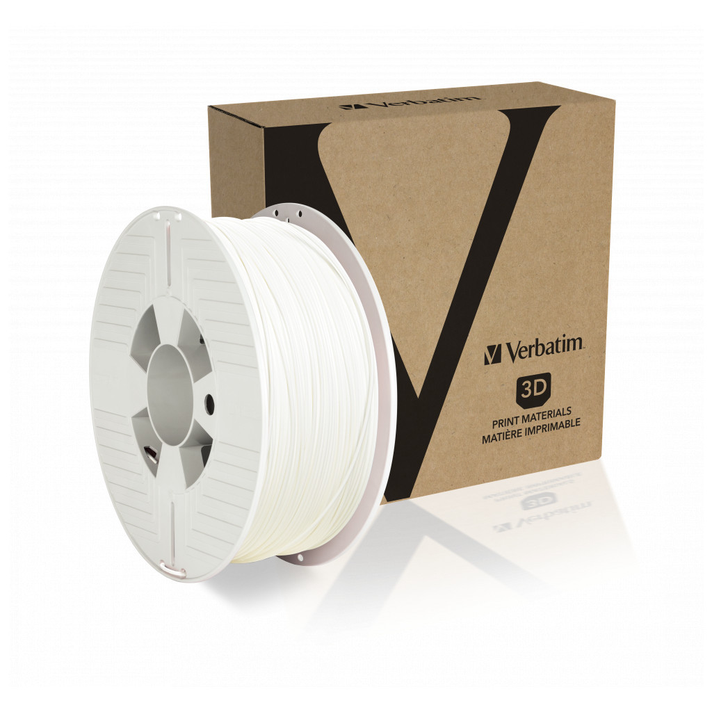Пластик для 3D-принтера Verbatim ABS 1.75мм white 1kg (55027) Пластик для 3D-принтера Verbatim ABS 1.75мм white 1kg (55027)
