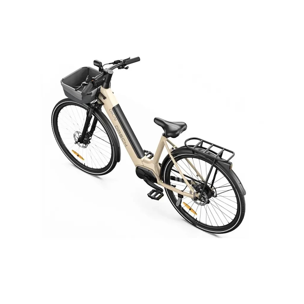 Електровелосипед OKAI EB10 28" 250 W 14,4 Ah Beige (4255577500026)