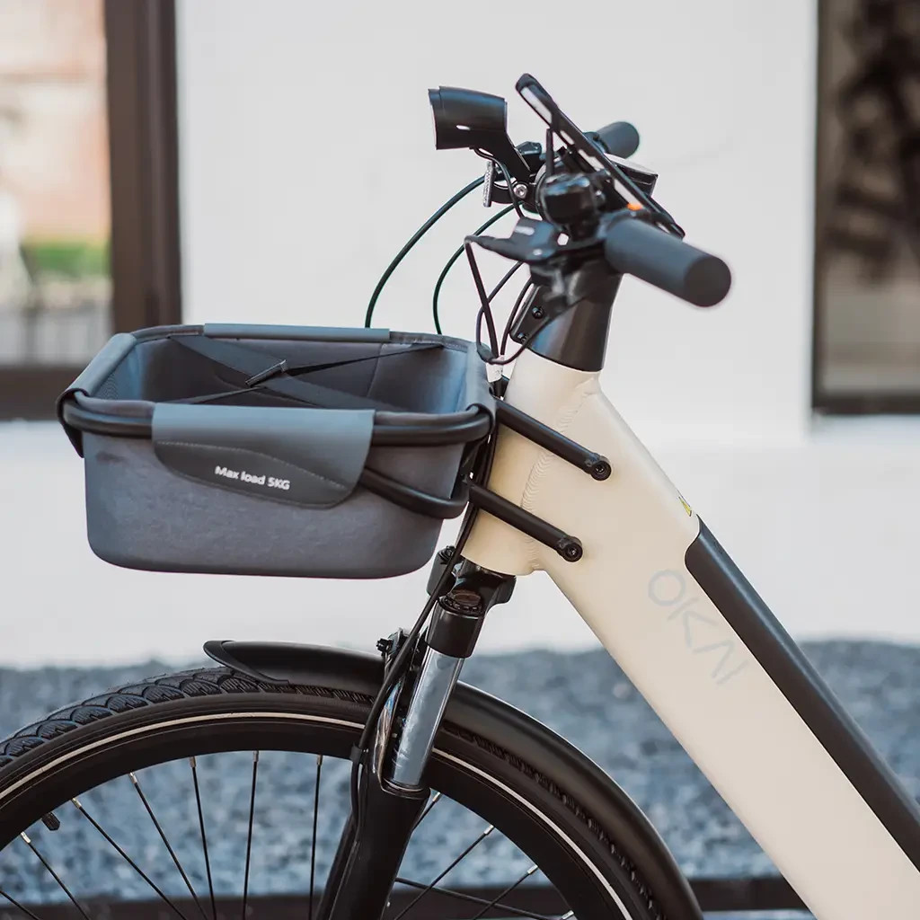 Електровелосипед OKAI EB10 28" 250 W 14,4 Ah Beige (4255577500026)