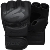 Рукавички для MMA RDX F15 Noir Matte Black L (GGR-F15MB-L)