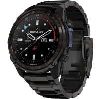 Смарт-годинник Garmin Descent Mk3i, 51mm, Crbn Gry DLC Ti/Ti, Dive Computer, GPS дайвінг комп'ютер (010-02752-14)