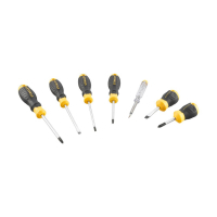 Stanley CushionGrip screwdriver set, 7 pcs (STHT16166-0)
