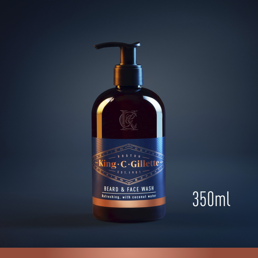 Шампунь для бороди Gillette King C. 350 мл (8006540150375)