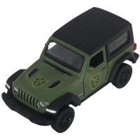 Chevron Heroes TechnoDrive Scale Model Car - Jeep Wrangler Rubicon - OK North (250397UM)