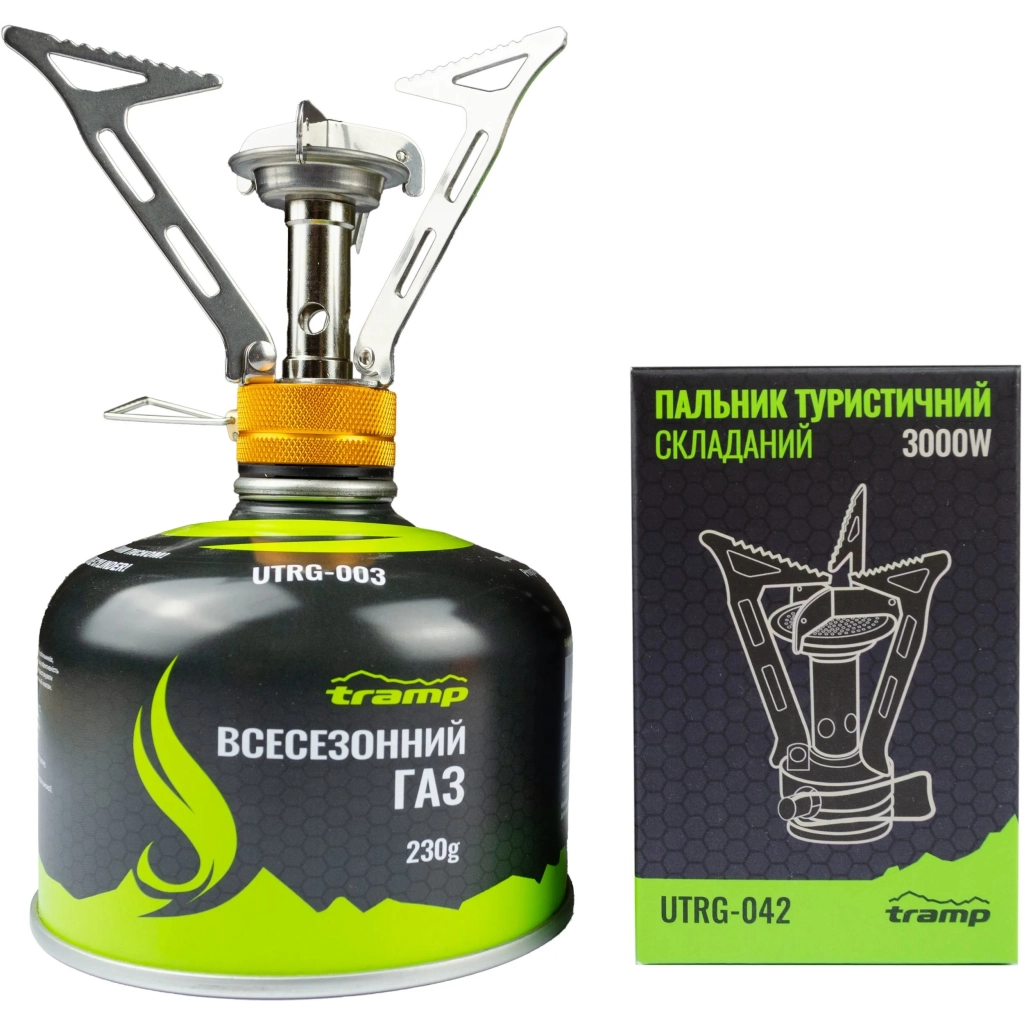 Пальник Tramp UTRG-042 + Картридж 230гр (UTRG-042+UTRG-003)