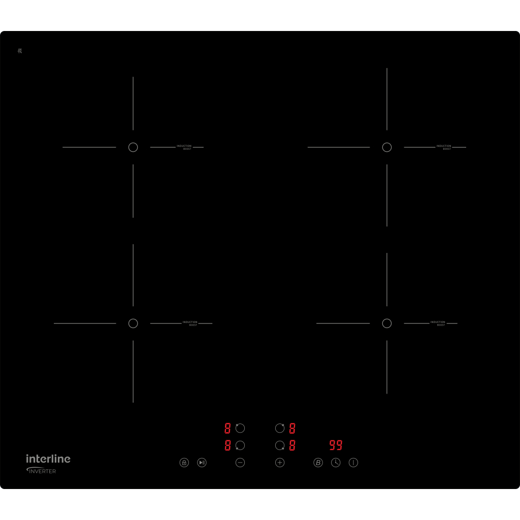 Варочна поверхня Interline VIK 860 SIB BG