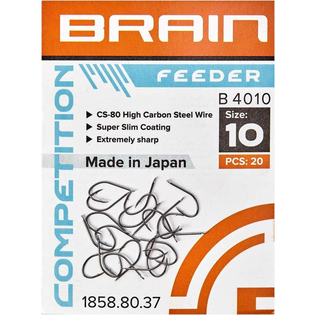 Гачок Brain Feeder B4010 10 (20 шт/уп) Black Nickel (1858.80.37)