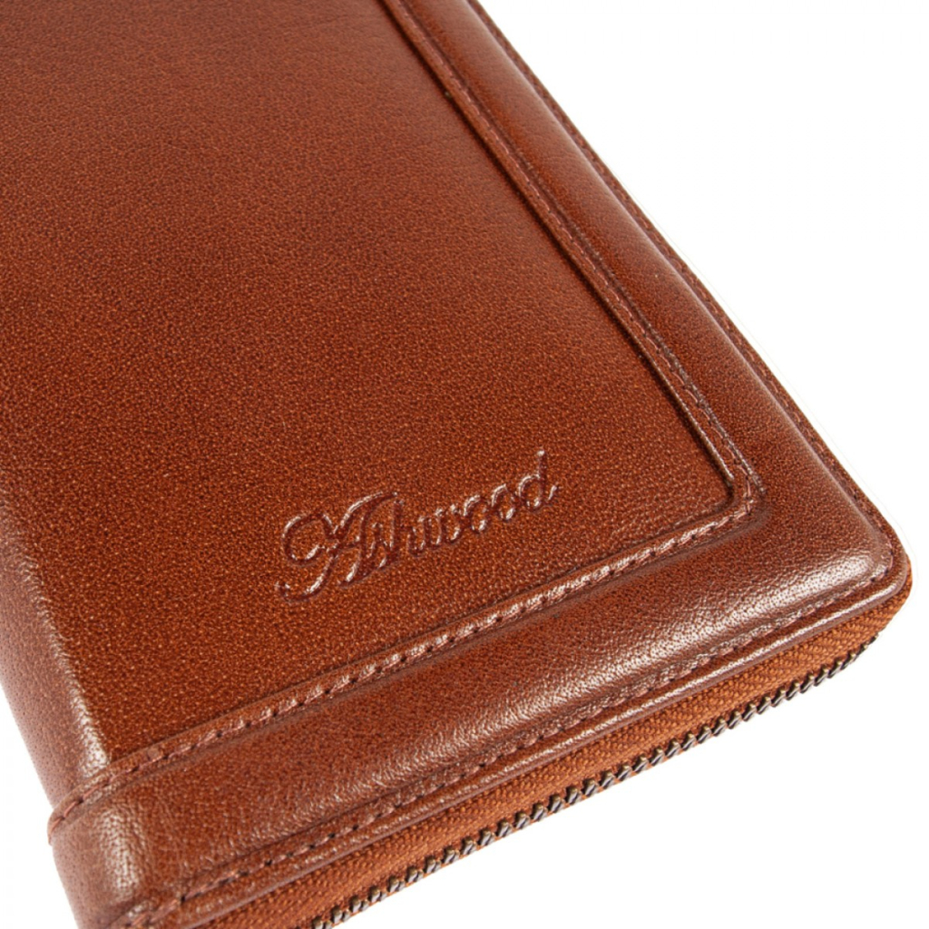 Портмоне Ashwood Дорожнє TW01 Chestnut (TW01 CHESTNUT)