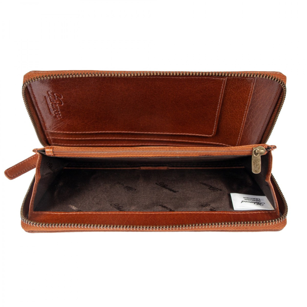Портмоне Ashwood Дорожнє TW01 Chestnut (TW01 CHESTNUT)