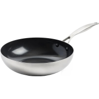 Frying pan GreenPan Geneva Wok 28 cm, 3.6 L with ceramic coating (CC004781-001)