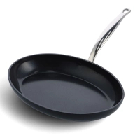 Сковорода GreenPan Barcelona Pro, для риби, 33х23 см, з керамічним покриттям (CC005339-001)