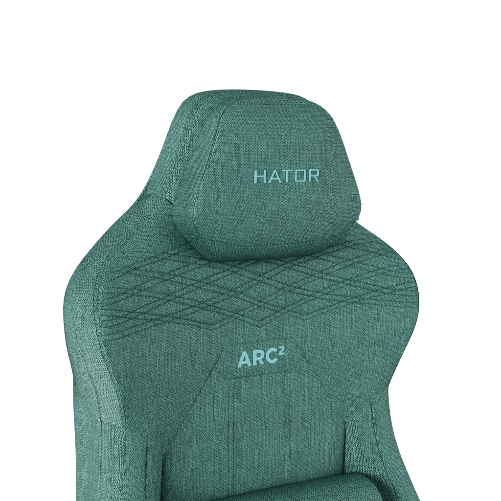 Крісло ігрове Hator Arc 2 Fabric XL Emerald (HTC2108)