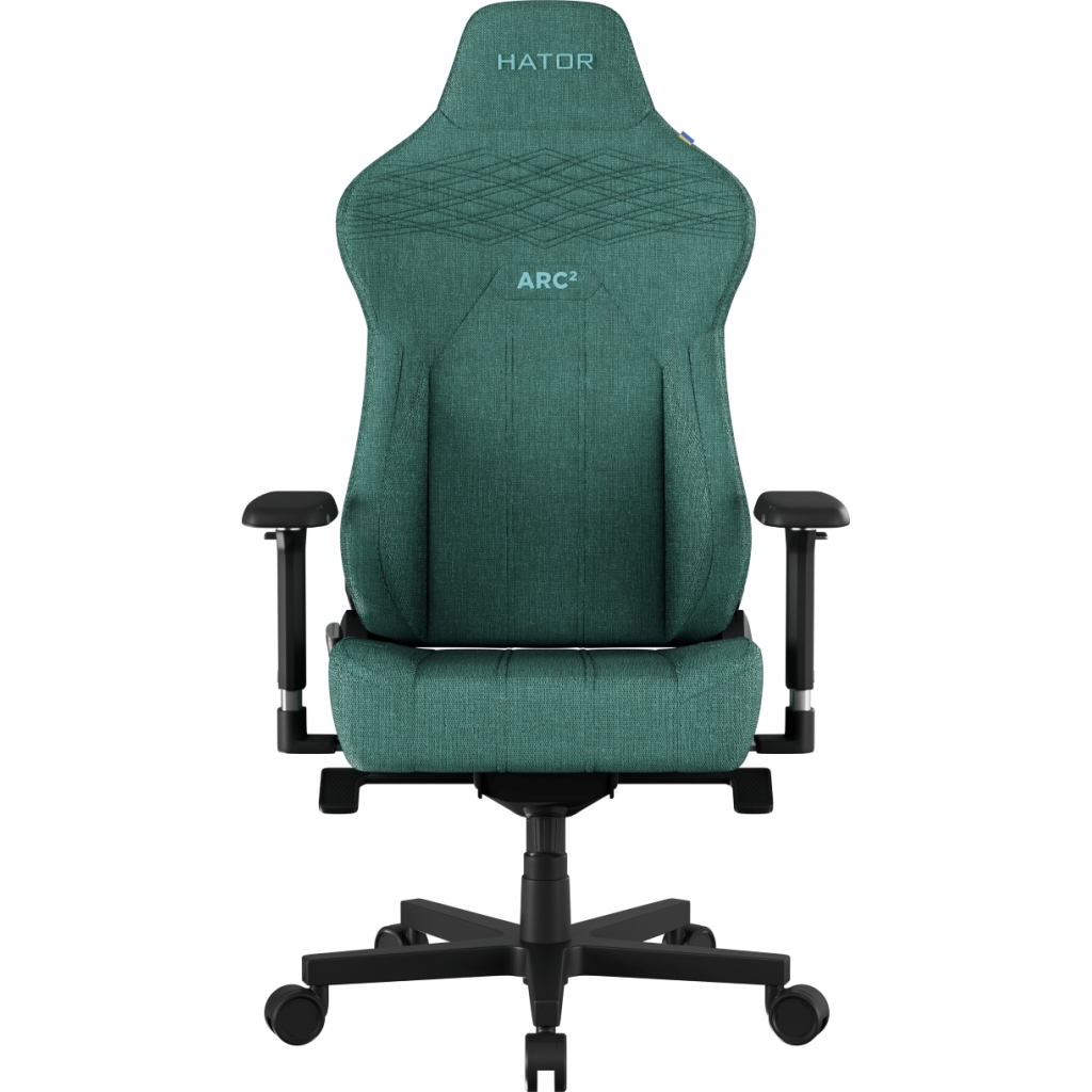 Крісло ігрове Hator Arc 2 Fabric XL Emerald (HTC2108)