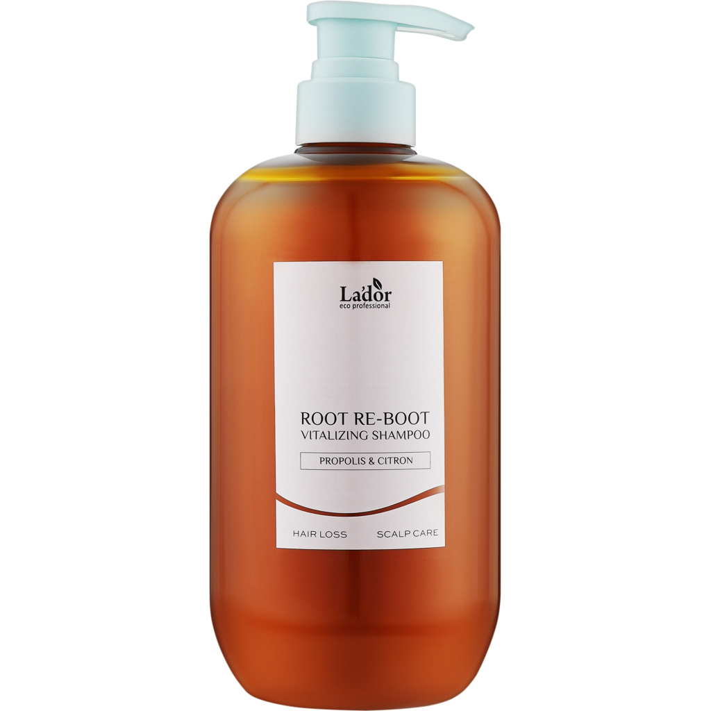 Шампунь La'dor Root Re-Boot Vitalizing Shampoo з прополісом і цитроном 800 мл (8809982980391)