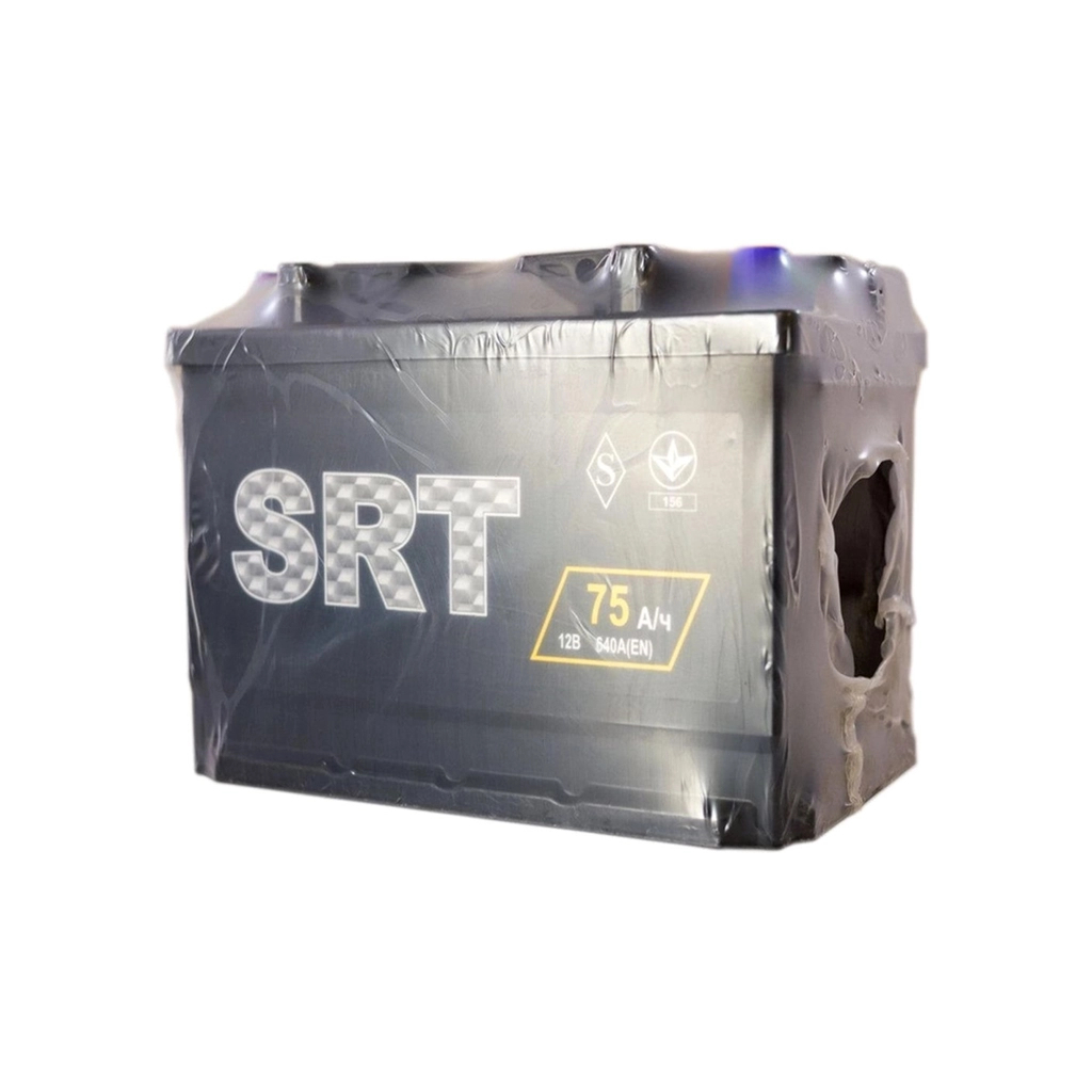Акумулятор автомобільний SRT 6СТ-75АЗ (0) (-/+) (L3) 640А 12V (E)