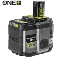 Ryobi ONE+ RB18120T High Energy Lithium+ power tool battery, 18V, 12Ah, 1.7kg (5133006265)