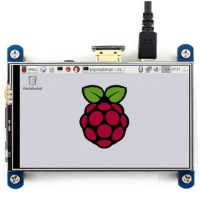 Екран для Мікро ПК Waveshare Екран Waveshare 4" 800x480 LCD IPS Resistance TS HDMI для Raspberri Pi3/4/5 WAV-12030 (RA333)