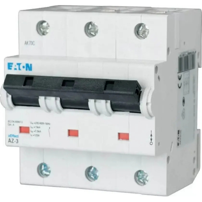 Автоматичний вимикач Eaton 3-п. M3 C 100A AZ
