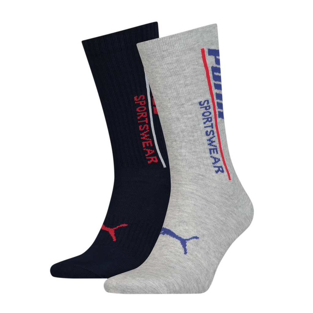 Шкарпетки Puma Men Logo Classic Sock 2P 102003001-023 темно-синій, сірий 39-42 (8718824798790) Шкарпетки Puma Men Logo Classic Sock 2P 102003001-023 темно-синій, сірий 39-42 (8718824798790)