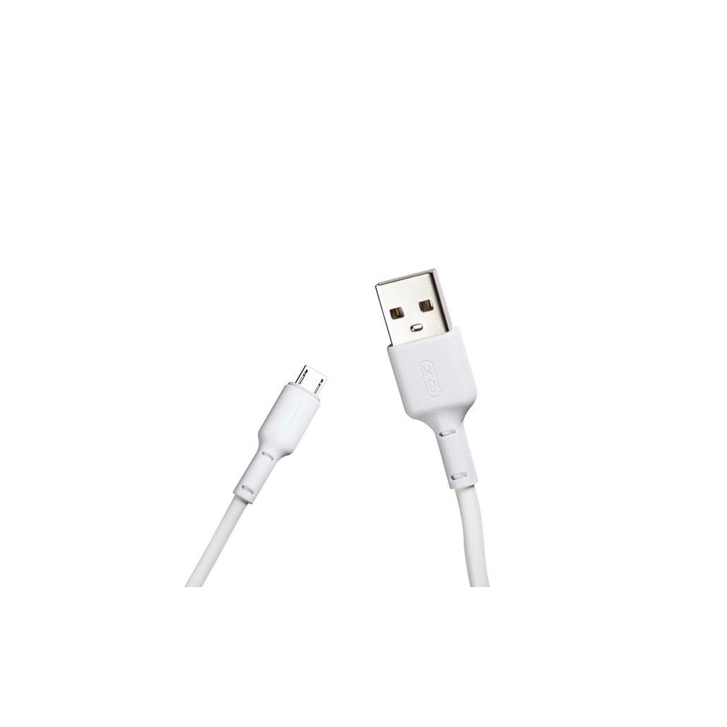 Дата кабель USB 2.0 AM to Micro 5P 1.0m 3A white XO (NB112-M-WH) Дата кабель USB 2.0 AM to Micro 5P 1.0m 3A white XO (NB112-M-WH)