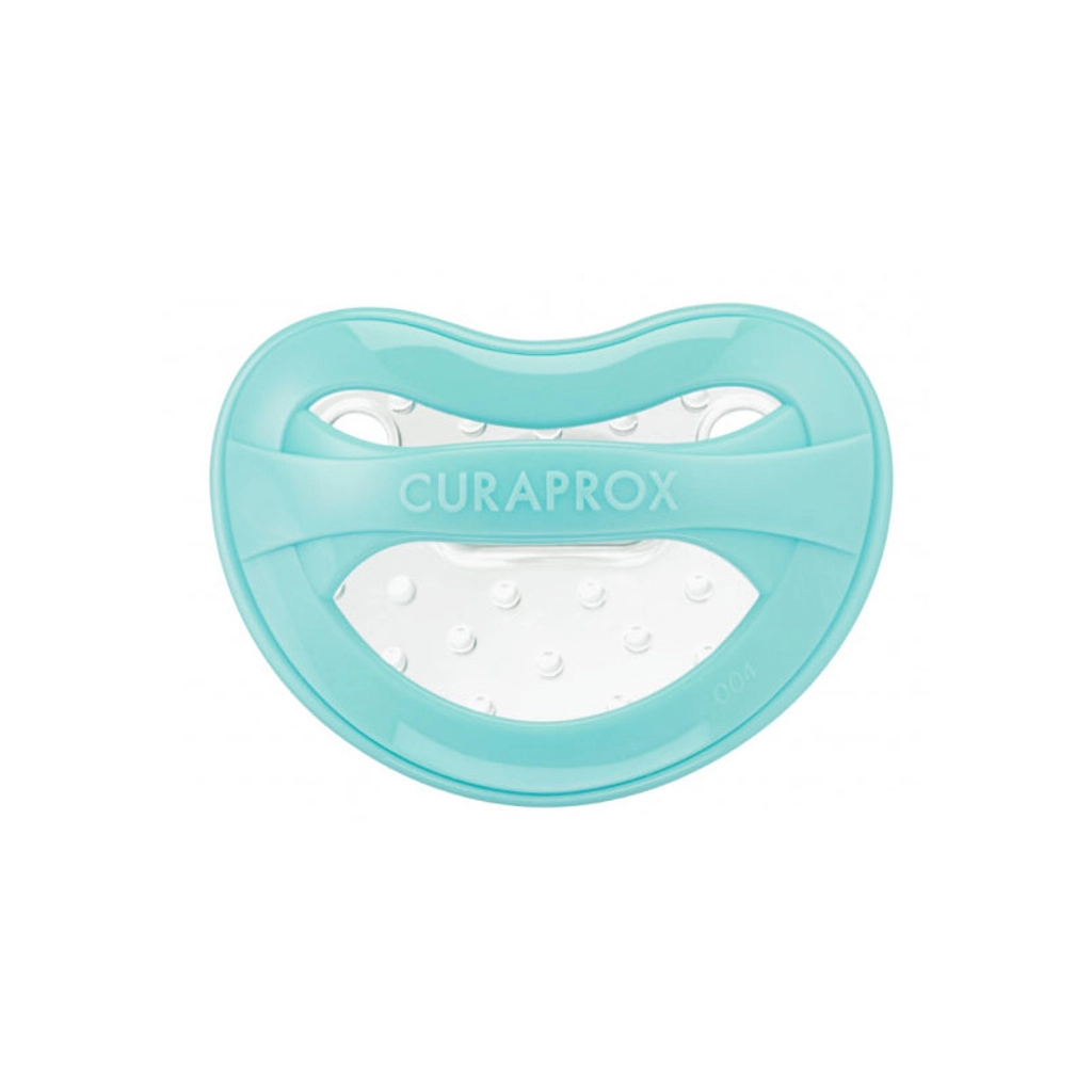 Пустушка Curaprox для дітей віком від 7 до 18 місяців Бірюзова (Babysoother turquoise s1)