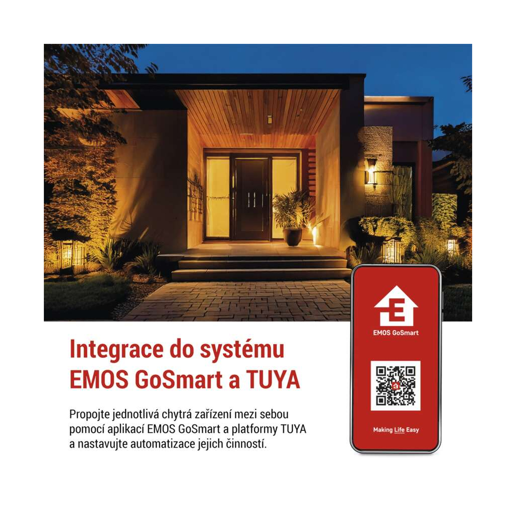 Дверний дзвінок EMOS H4034 IP-21PoE Wi-Fi (H4034)