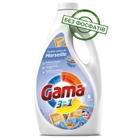 Gama Marseille washing gel With the aroma of Marseille soap 1.98 l (8435495845188)