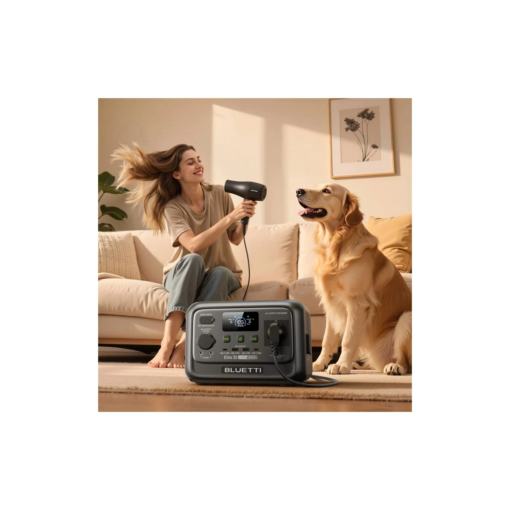 Зарядна станція BLUETTI Elite 30 V2, 600W, 288Wh (EL30V2)
