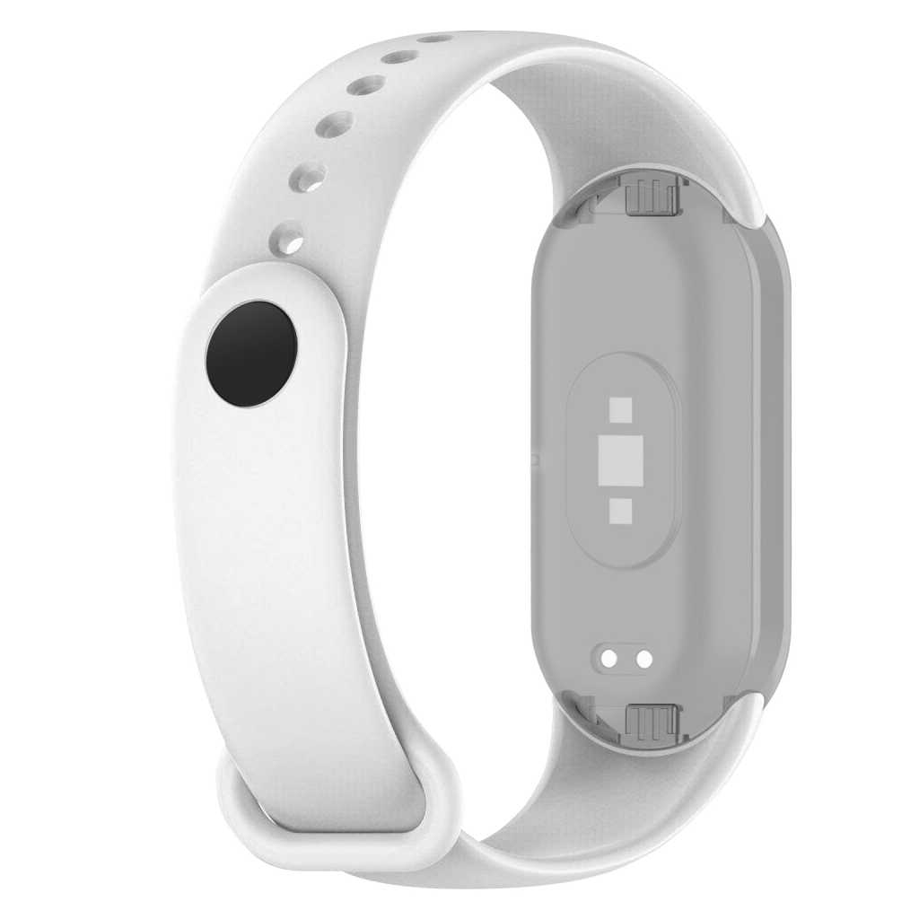 Ремінець до фітнес браслета Armorstandart для Xiaomi Smart Band 10/9/8 White (ARM86916) Ремінець до фітнес браслета Armorstandart для Xiaomi Smart Band 10/9/8 White (ARM86916)