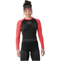 Thermal sweater Dynafit Speed Dryarn Wms L/S Tee 71057 6A11 - 46/40 - black/coral (016.002.2842)
