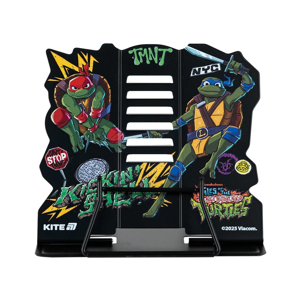 Підставка для книг Kite Ninja Turtles, металева (NT25-390) Підставка для книг Kite Ninja Turtles, металева (NT25-390)