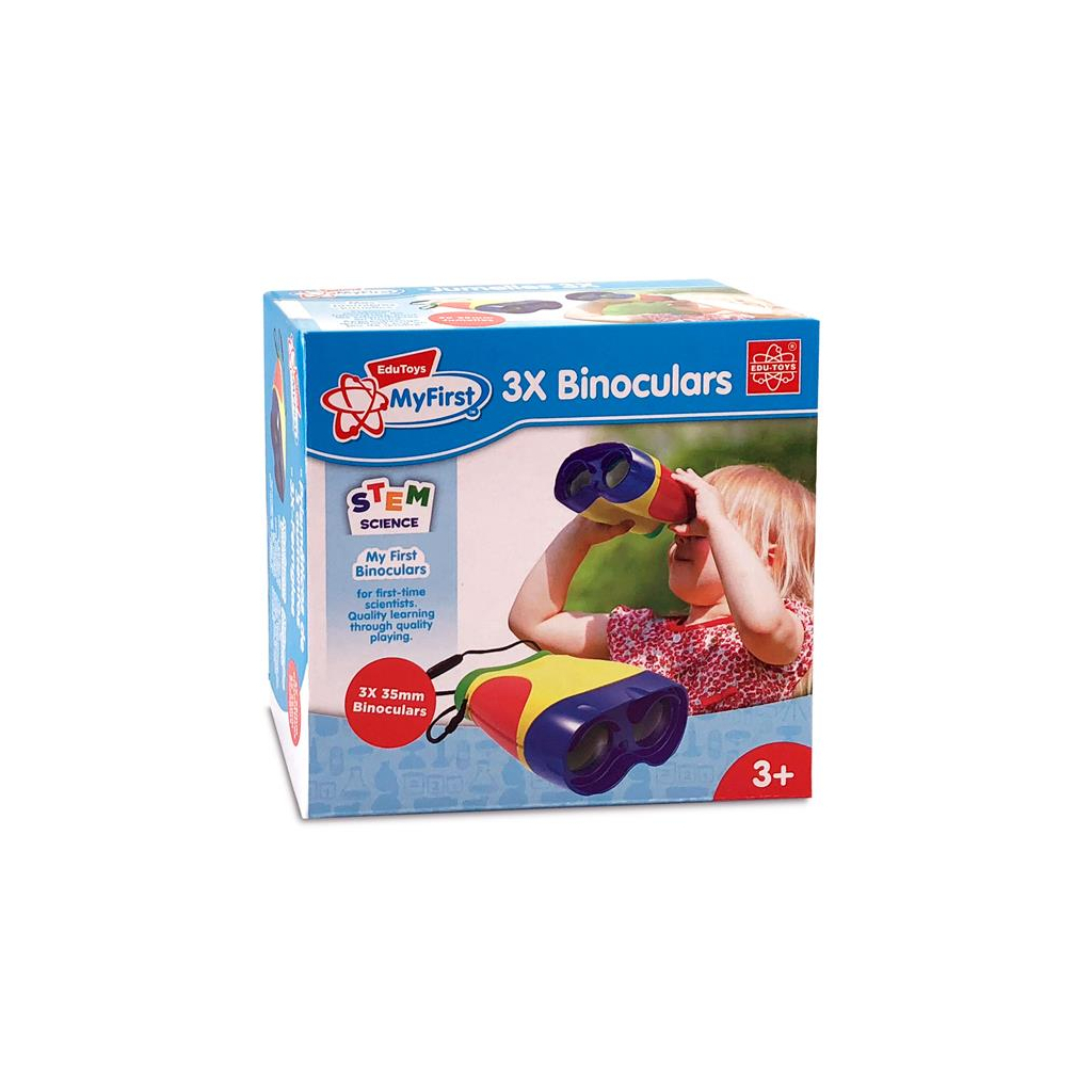 Бінокль для дітей EDU-Toys зі збільшенням у 3 рази (JS006)