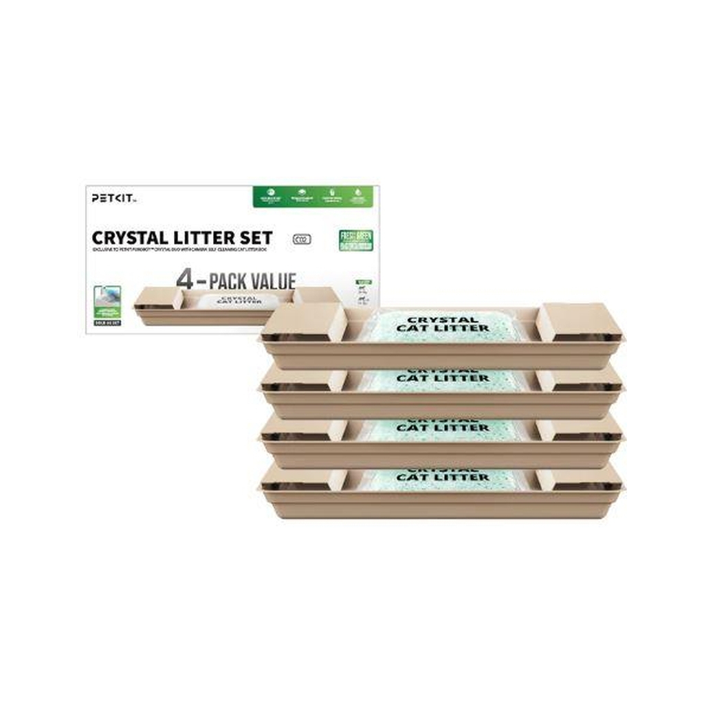 Наповнювач для туалету Petkit для PUROBOT CRYSTAL DUO Fresh Green (сет 4 шт) (C02)