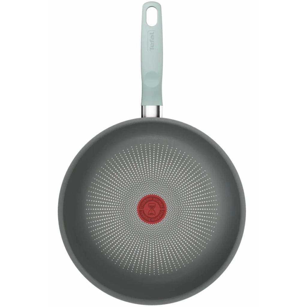 Сковорода Tefal Halo EUCALYPTUS, 26см, алюміній, бакеліт, сірий (G0167702)