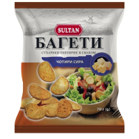 Сухарики Sultan пшеничні зі смаком сиру 70 г (slt.51202)