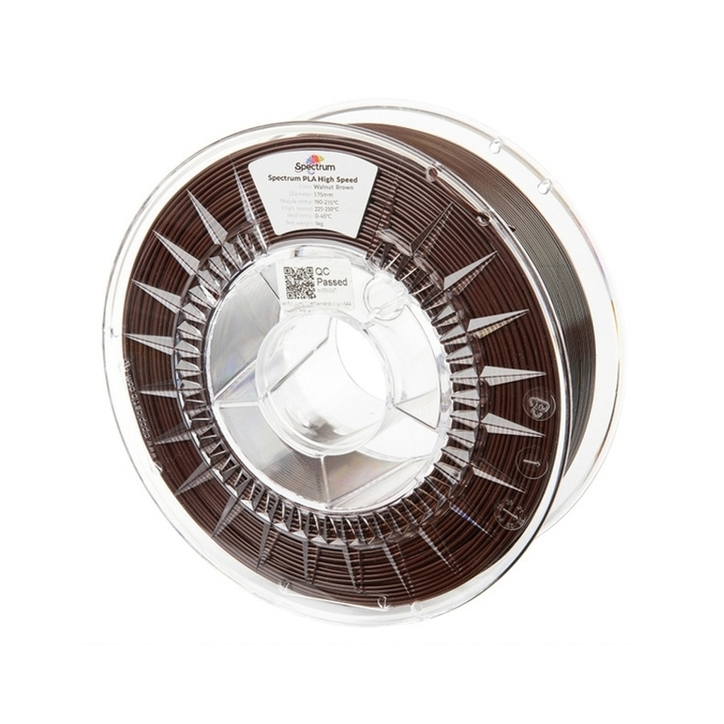 Пластик для 3D-принтера Spectrum PLA HS Premium 1.75mm 1kg Walnut Brown (81066)