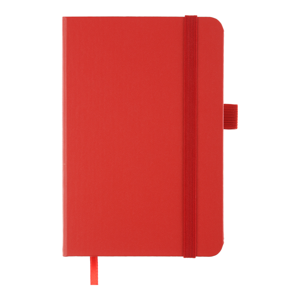 Книга записна Buromax ETALON 95 х 140 мм, 96 аркушів, клітинка, червоний (BM.296160-05)