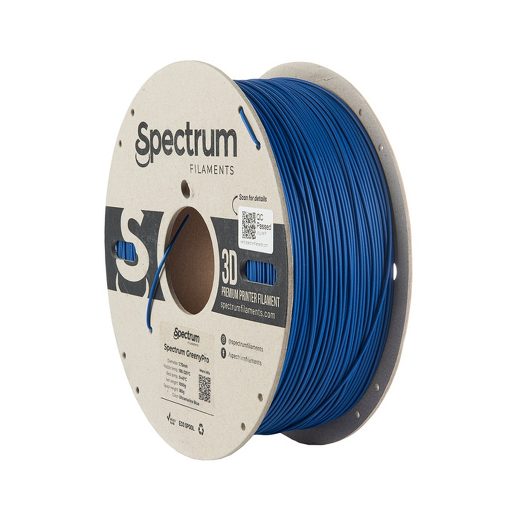 Пластик для 3D-принтера Spectrum GreenyPro 1.75mm 1kg Blue, Ultramarine (80904)