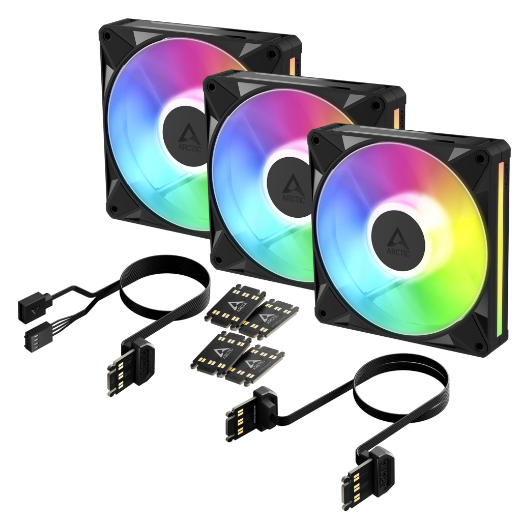 Кулер до корпусу Arctic BioniX P12 A-RGB 3-P (ACFAN00337A)