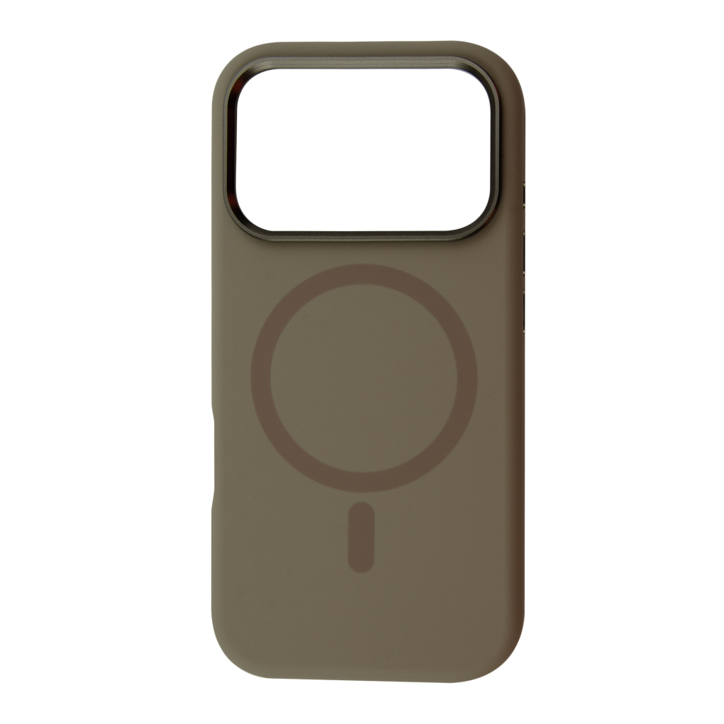 Чохол до мобільного телефона BeCover FIBRA Silicone OmniMag Apple iPhone 17 Pro Brown (716214)