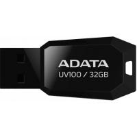 USB флеш накопичувач ADATA 32GB DashDrive UV100 Black USB 2.0 (AUV100-32G-RBK)
