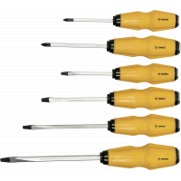 Set of Topex impact screwdrivers, 6 pcs. (39D504)