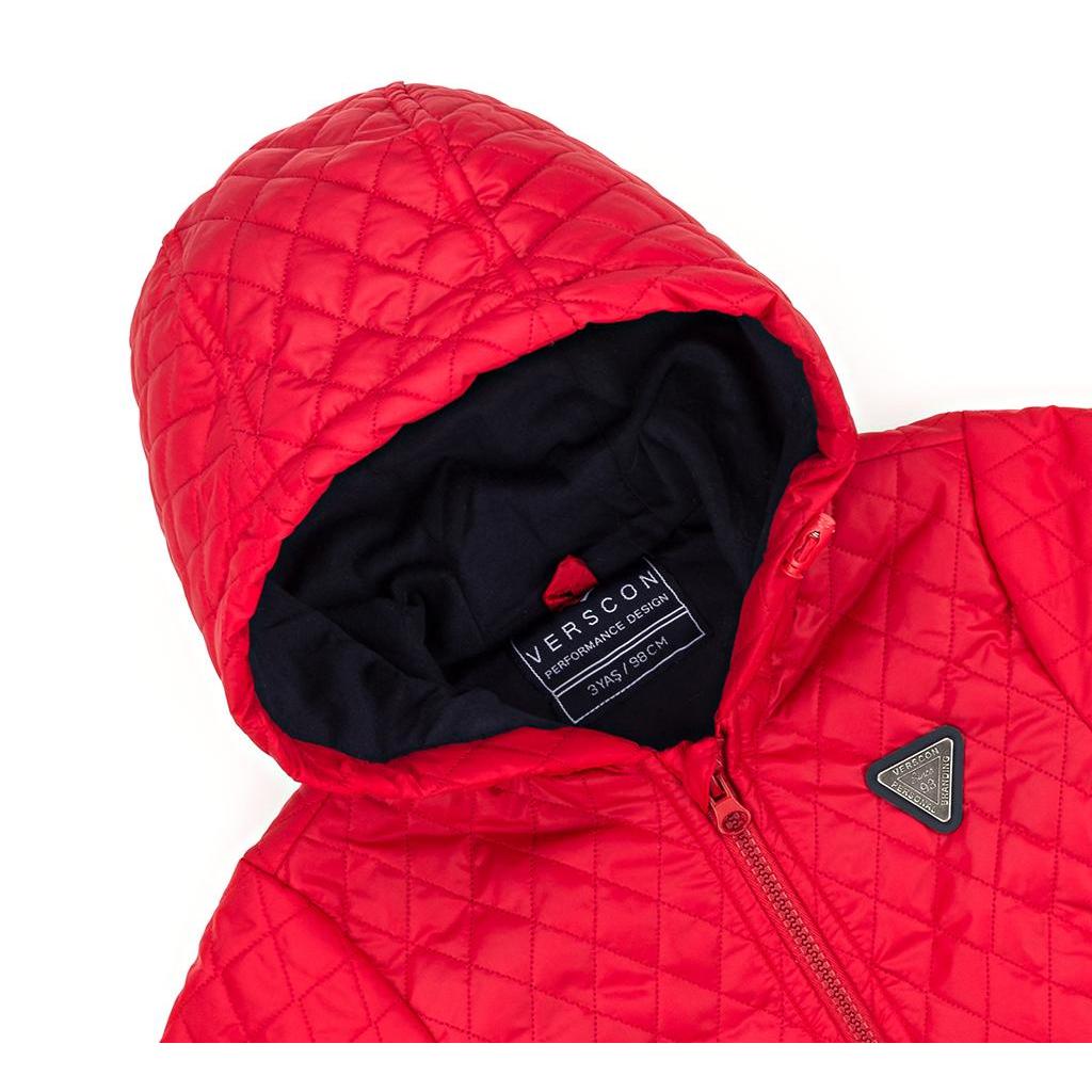 Куртка дитяча Verscon з капюшоном (3439-110B-red)