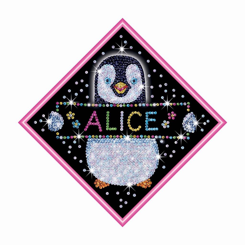Набір для творчості Sequin Art MY NAME Penguin (SA1206)