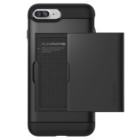 Чохол до мобільного телефона Spigen iPhone 8 Plus/7 Plus Slim Armor CS Black (043CS20528)